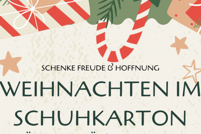 noch bis 12.12.2025: Weihnachten im Schuhkarton 